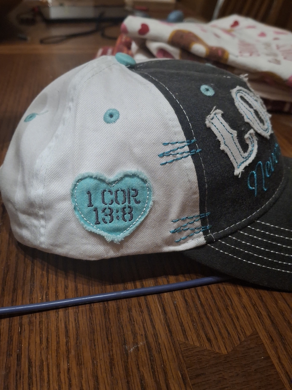 Embroidered 'LOVE Never Fails' And 'Jesus Take The Wheel' Ball Caps - Picture 9 of 16